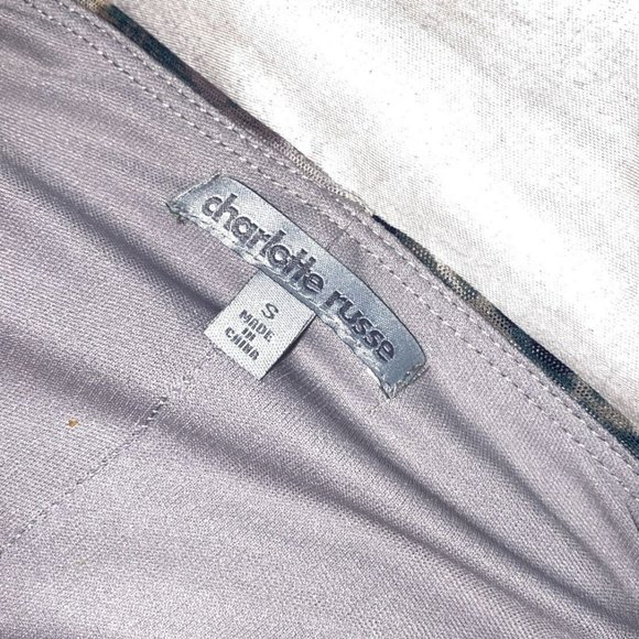 Charlotte Russe Short Strapless Body Con Dress Size Small - Picture 2 of 2